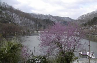 Carr Creek Lake in the southeastern Kentucky mountains