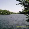 Lake Malone and its sandstone bluffs, Kentucky