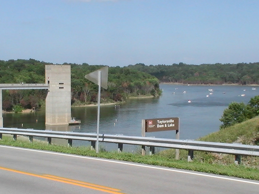 Taylorsville Dam and Lake near Louisville, Kentucky