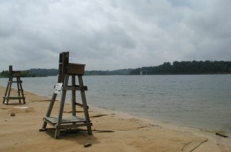Barren River Lake State Park beach, Kentucky